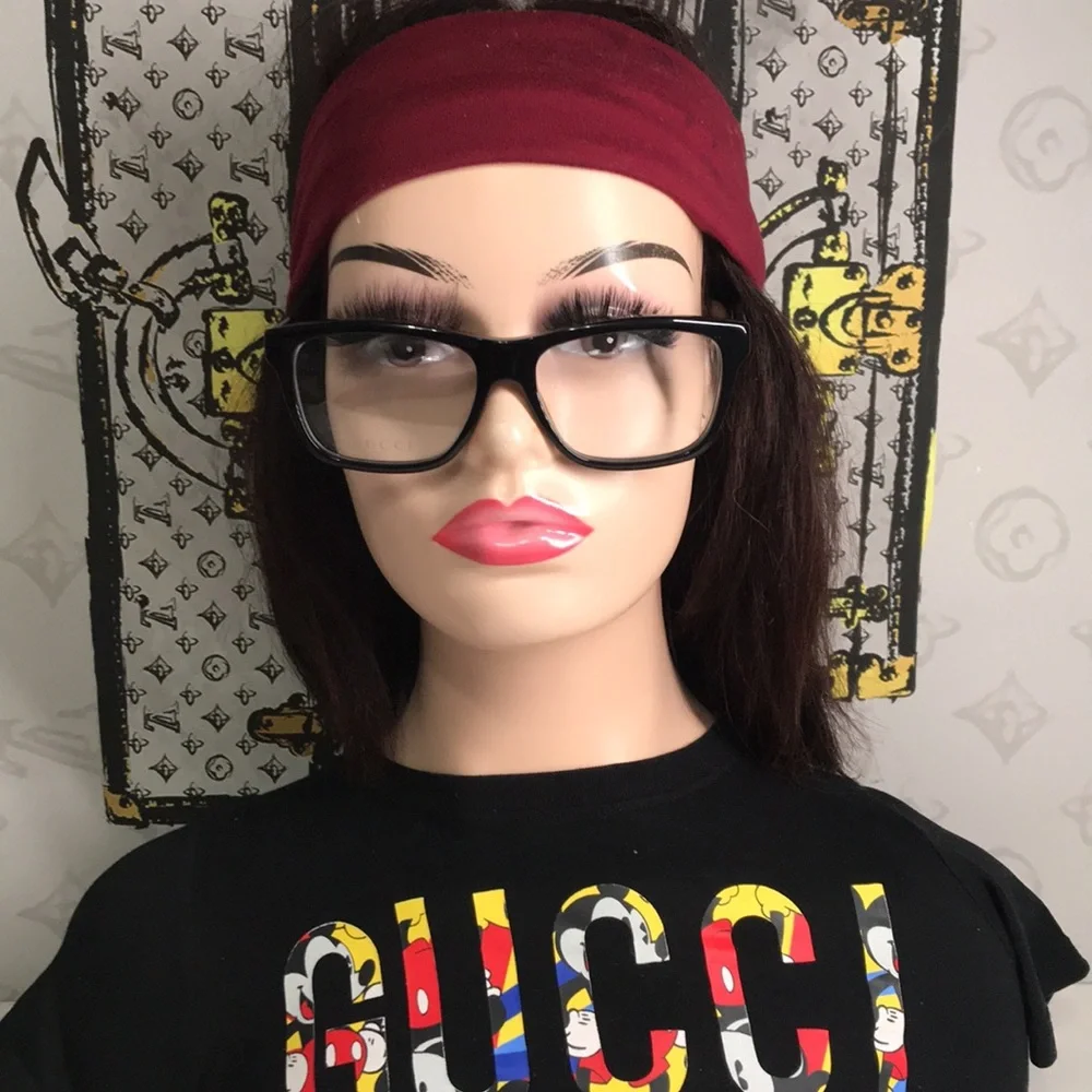 New Authentic Gucci Black Eyeglasses GG1177o 004